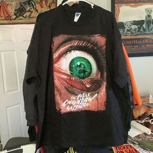 Shirt rare horror art film movie tee Texas chainsaw massacre size s